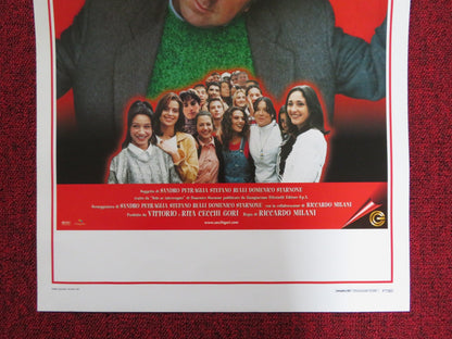 AUGURI PROFESSORE ITALIAN LOCANDINA POSTER SILVIO ORLANDO CLAUDIA PANDOLFI 1997 Rendezvous Cinema Movie posters