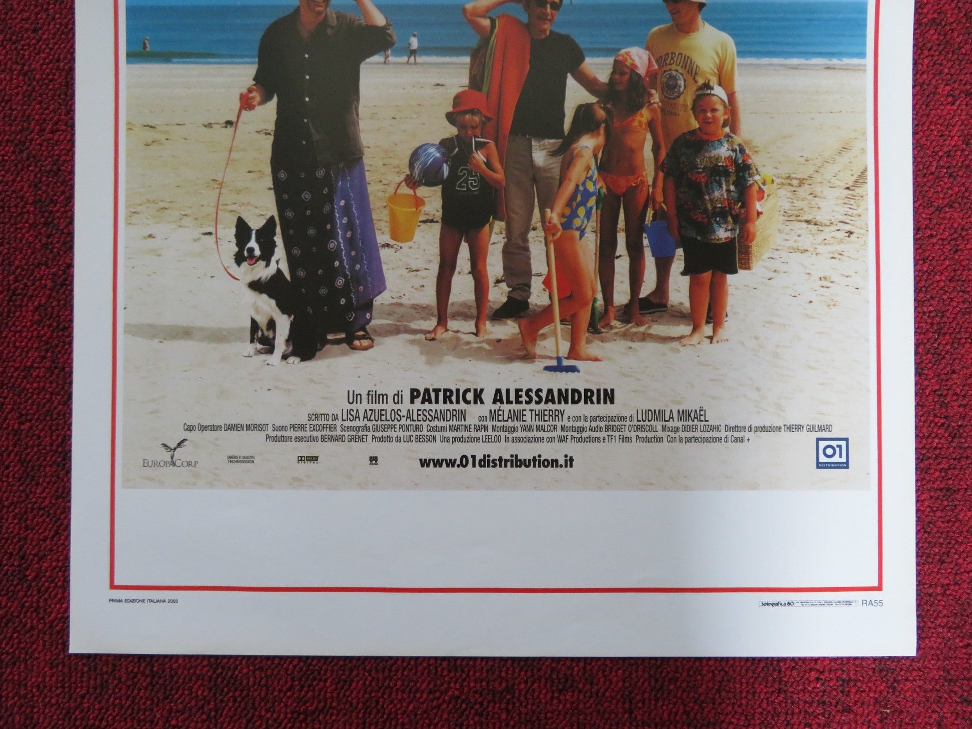AUGUST 15TH ITALIAN LOCANDINA POSTER RICHARD BERRY CHARLES BERLING 2001 Rendezvous Cinema Movie posters