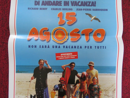AUGUST 15TH ITALIAN LOCANDINA POSTER RICHARD BERRY CHARLES BERLING 2001 Rendezvous Cinema Movie posters