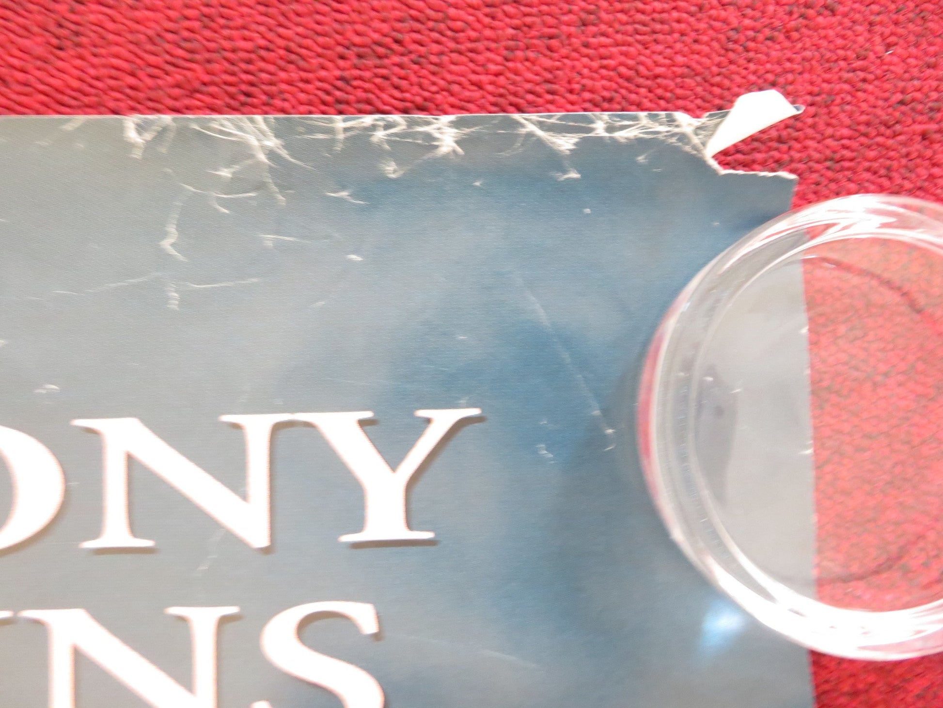 AUGUST UK QUAD (30"x 40") ROLLED POSTER ANTHONY HOPKINS LESLIE PHILLIPS 1996 Rendezvous Cinema Movie posters