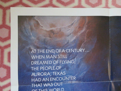 AURORA ENCOUNTER FOLDED US ONE SHEET POSTER JACK ELAM PETER BROWN 1986 - Rendezvous Cinema