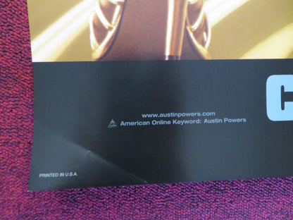 AUSTIN POWERS IN GOLDMEMBER US ONE SHEET ROLLED POSTER MIKE MYERS BEYONCE 2002 Rendezvous Cinema Movie posters