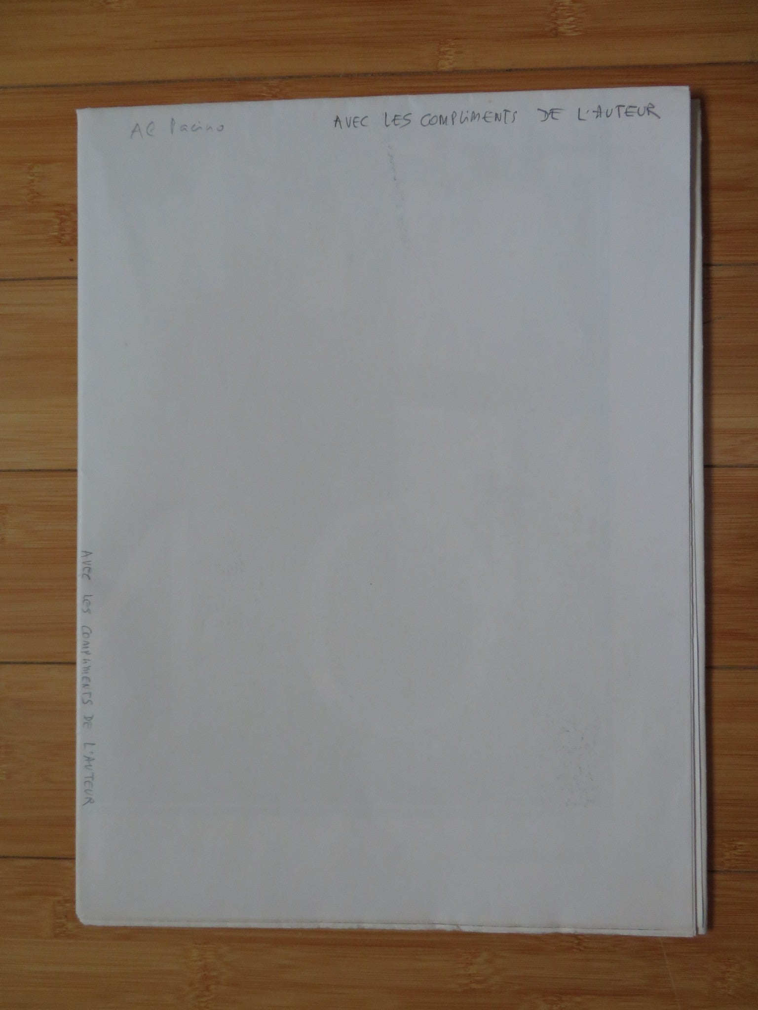 AUTHOR! AUTHOR! FRENCH GRANDE POSTER AL PACINO DYAN CANNON 1982 Rendezvous Cinema Movie posters