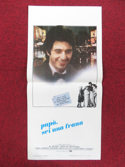 AUTHOR! AUTHOR! ITALIAN LOCANDINA POSTER AL PACINO DYAN CANNON 1982 Rendezvous Cinema Movie posters
