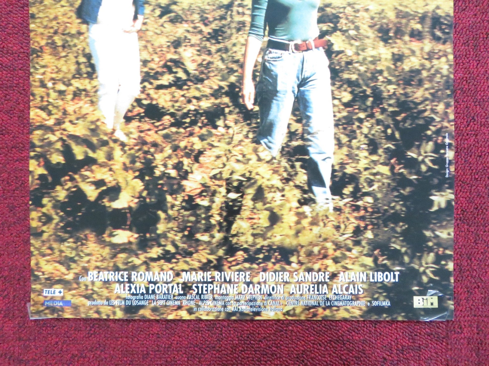 AUTUMN TALE ITALIAN LOCANDINA POSTER BEATRIC ROMAND MARIE RIVIERE 1998 Rendezvous Cinema Movie posters