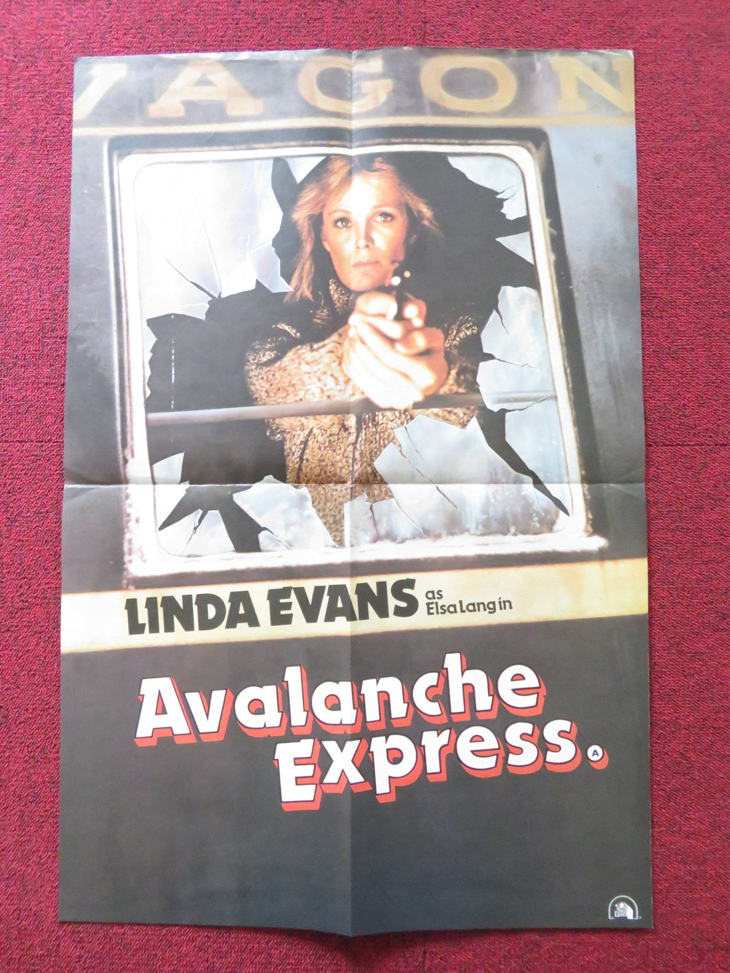 AVALANCHE EXPRESS FILM POSTER LINDA EVANS 1979 Rendezvous Cinema Movie posters