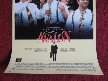AVALON FRENCH (15" x 21") POSTER LEO FUCHS EVE GORDON 1990 Rendezvous Cinema Movie posters