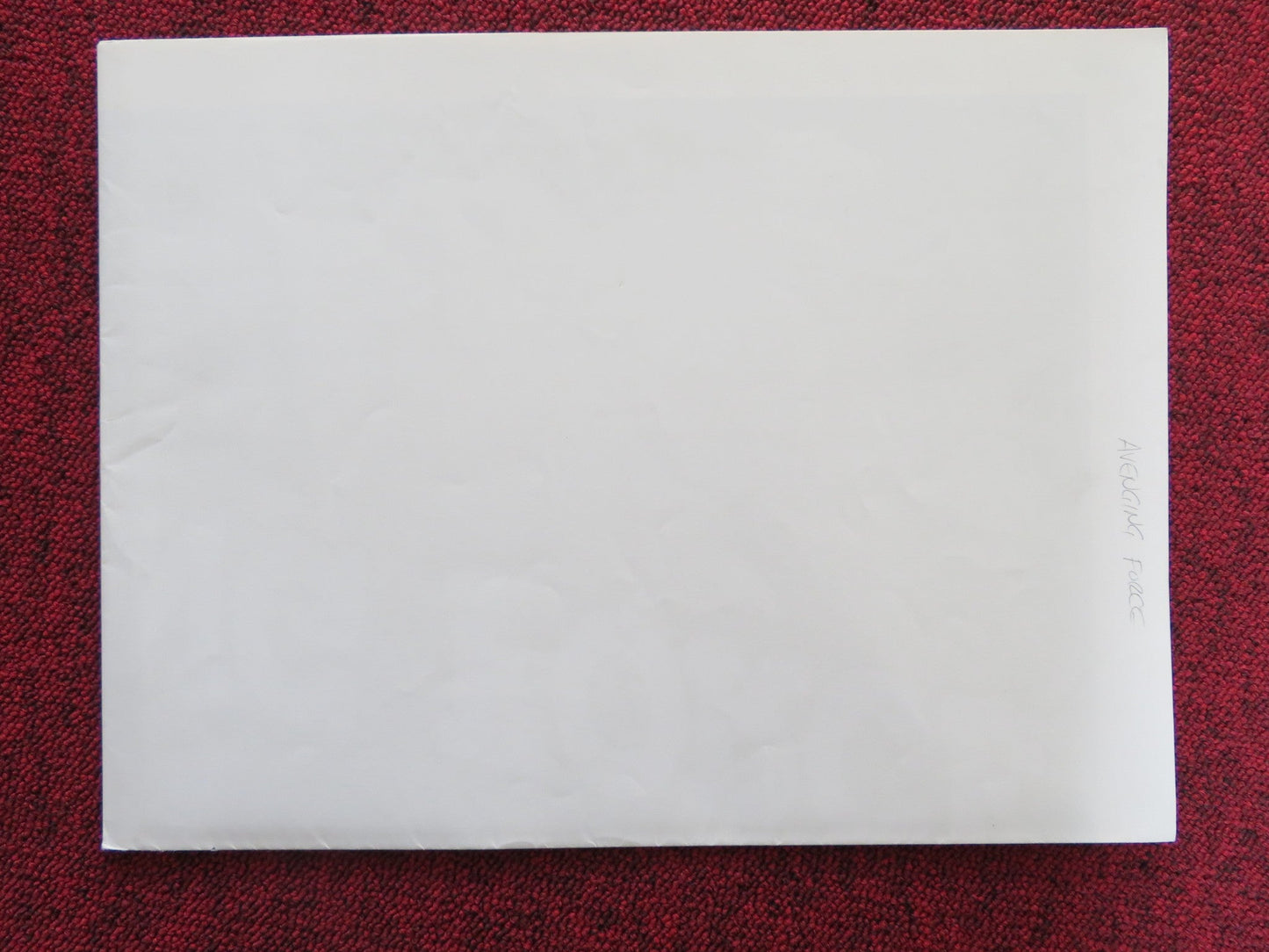 AVENGING FORCE FOLDED US ONE SHEET POSTER CANNON MICHAEL DUDIKOFF 1986 Rendezvous Cinema Movie posters