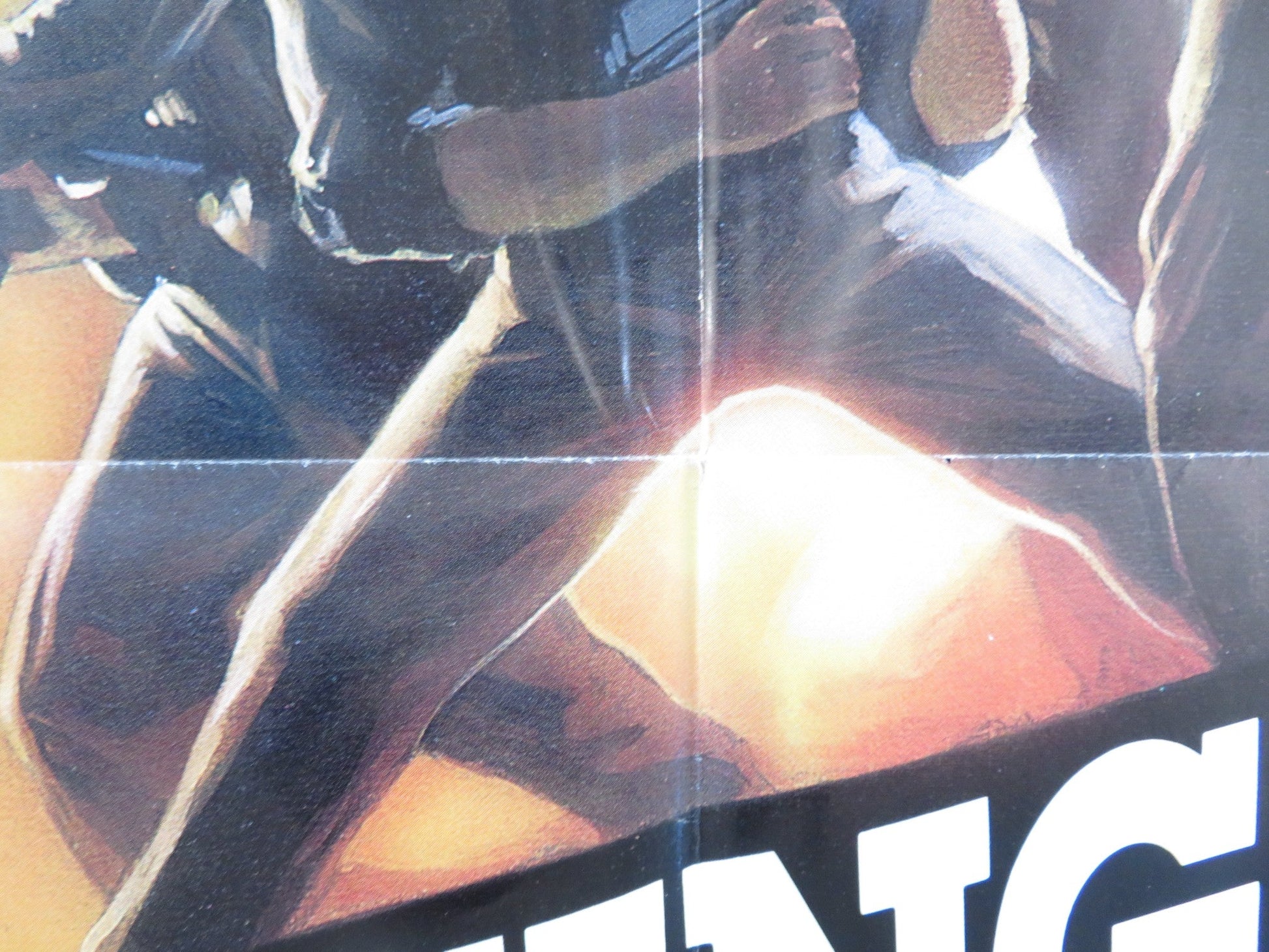 AVENGING FORCE FOLDED US ONE SHEET POSTER CANNON MICHAEL DUDIKOFF 1986 Rendezvous Cinema Movie posters