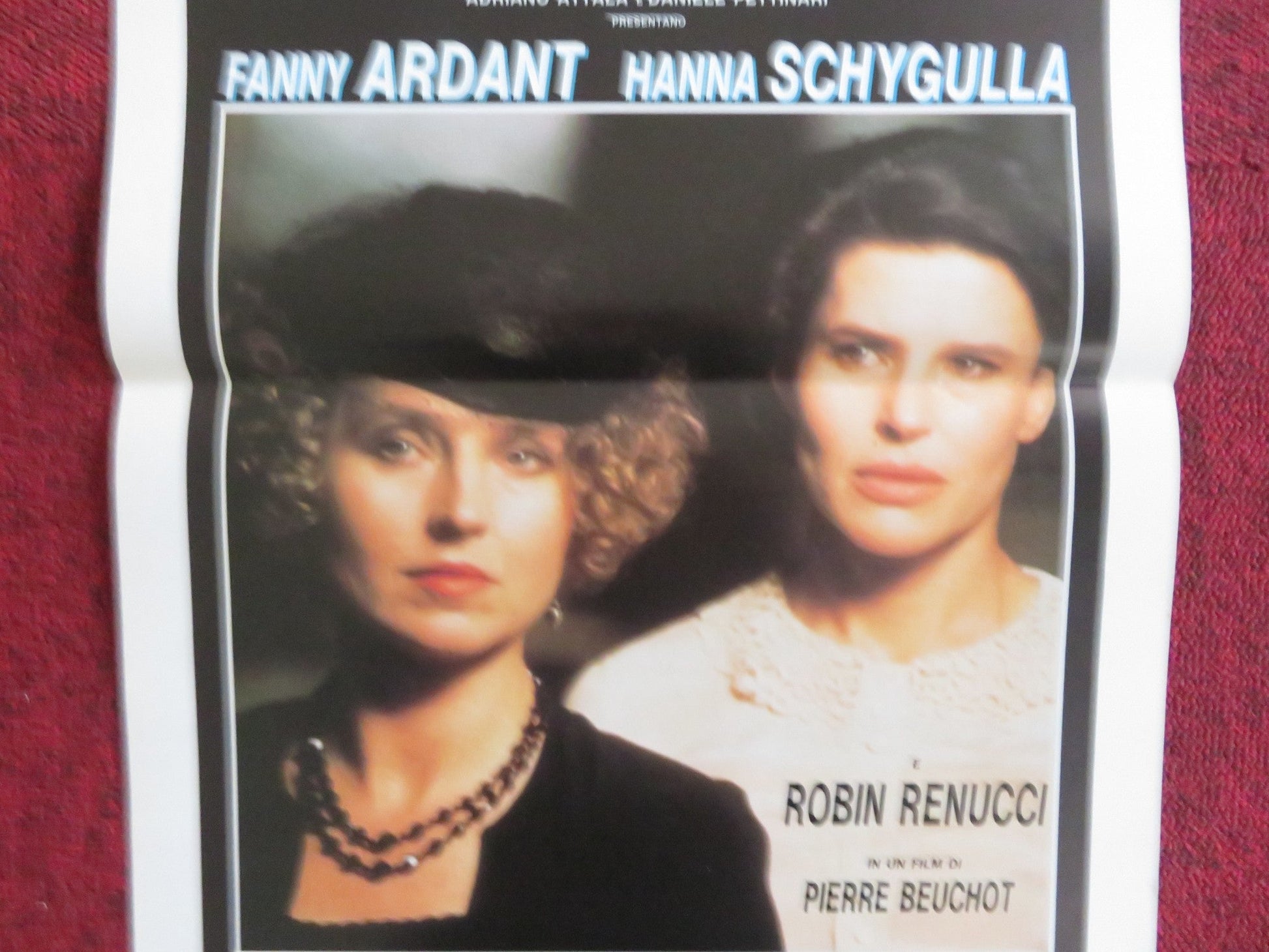 AVENTURE DE CATHERINE C. ITALIAN LOCANDINA POSTER FANNY ARDANT H. SCHYGULLA 1990 Rendezvous Cinema Movie posters