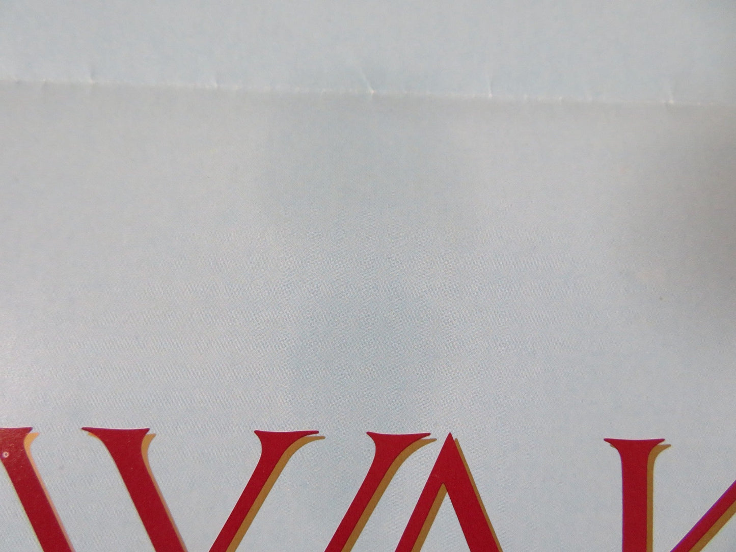 AWAKENINGS - A FOLDED US ONE SHEET POSTER ROBERT DE NIRO ROBIN WILLIAMS 1990 Rendezvous Cinema Movie posters