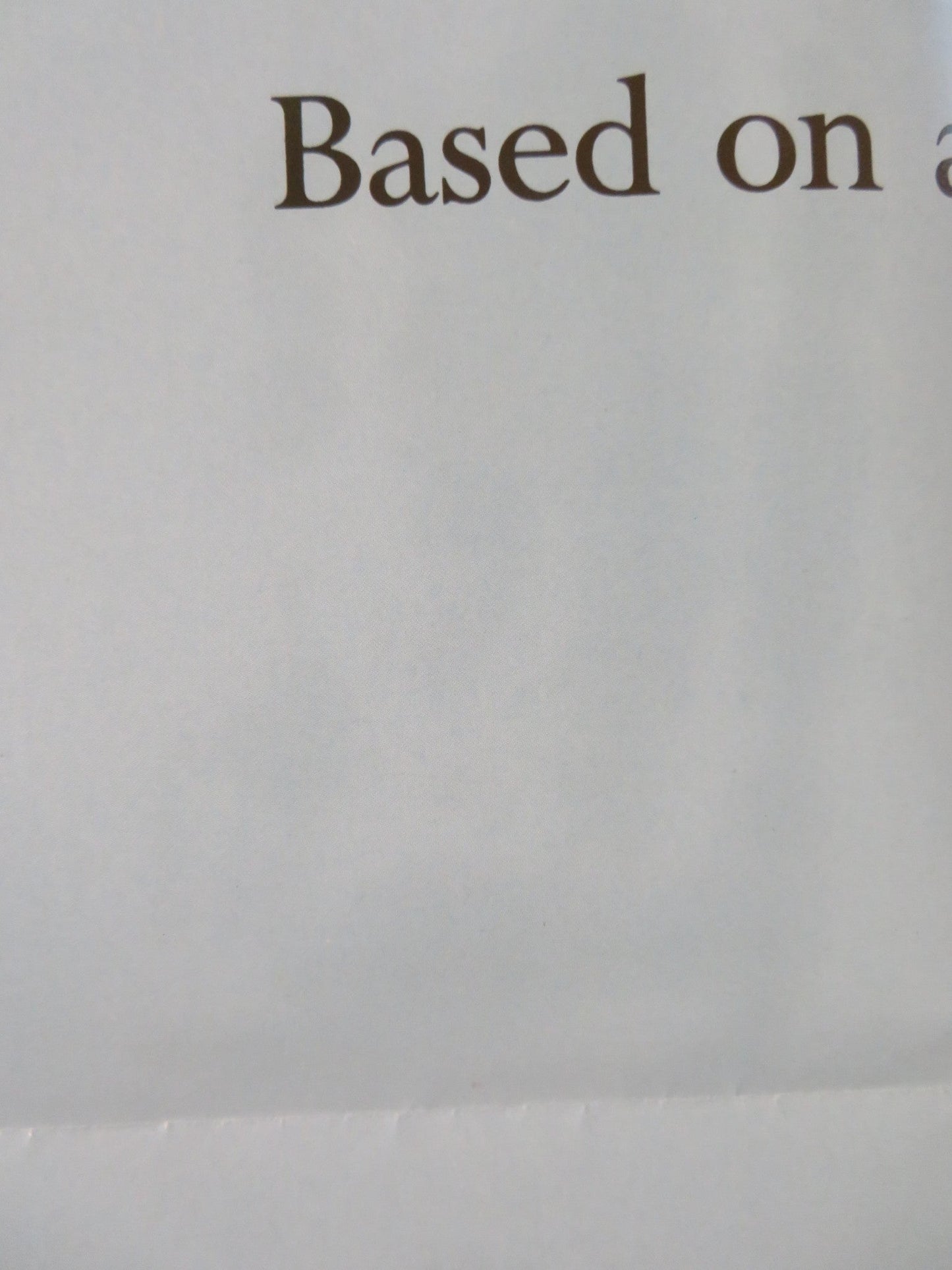 AWAKENINGS - A FOLDED US ONE SHEET POSTER ROBERT DE NIRO ROBIN WILLIAMS 1990 Rendezvous Cinema Movie posters
