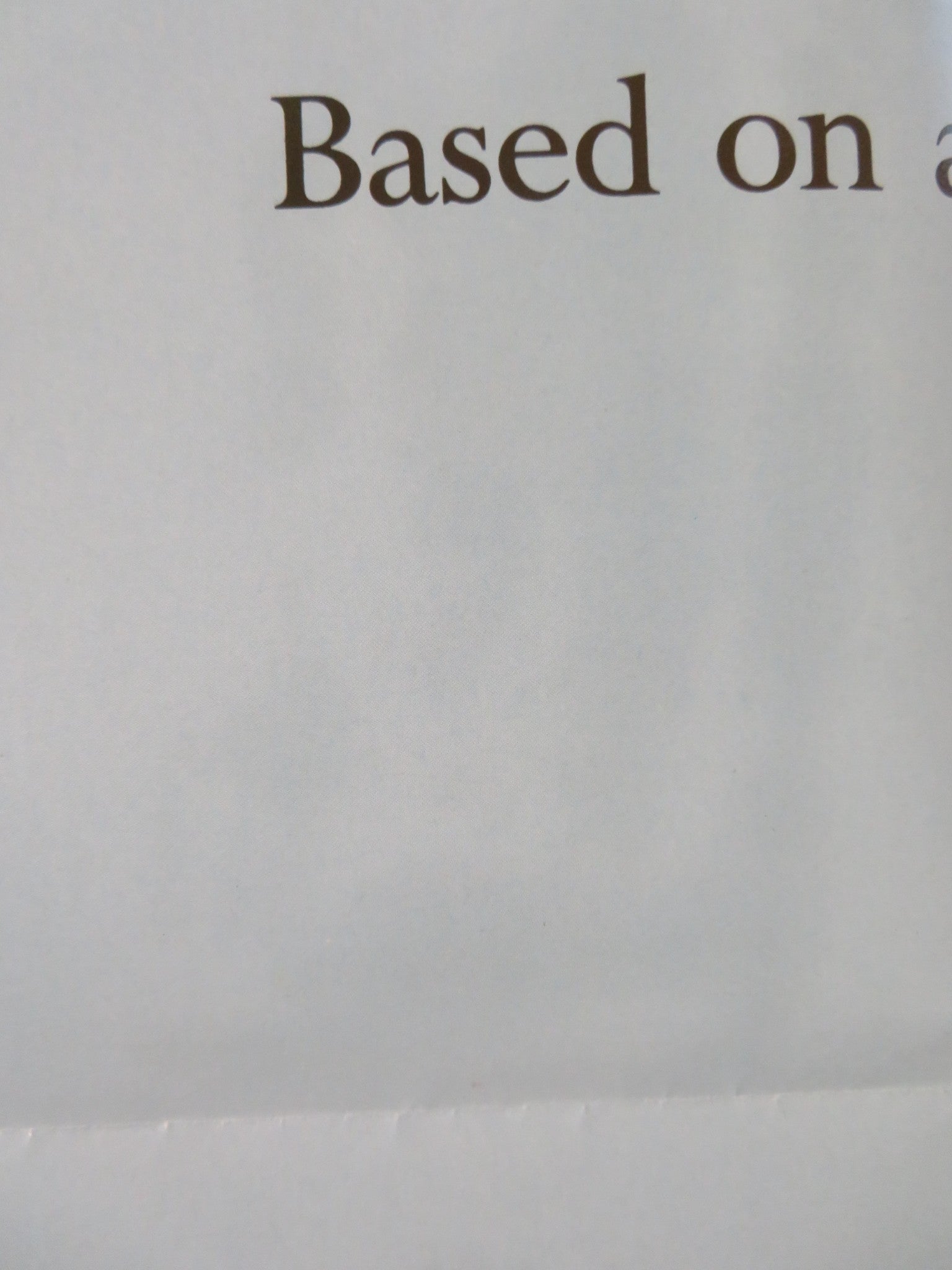 AWAKENINGS - A FOLDED US ONE SHEET POSTER ROBERT DE NIRO ROBIN WILLIAMS 1990 Rendezvous Cinema Movie posters