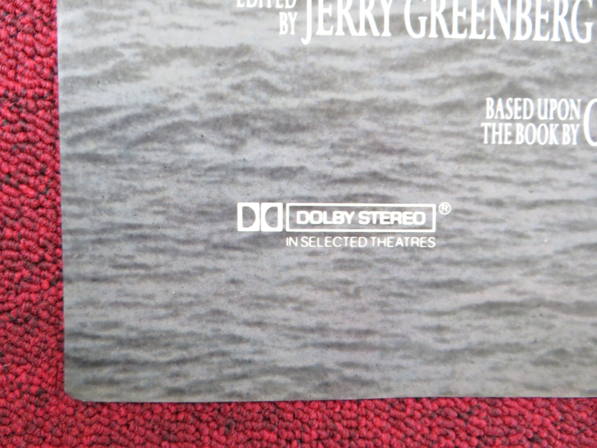 AWAKENINGS - A FOLDED US ONE SHEET POSTER ROBERT DE NIRO ROBIN WILLIAMS 1990 Rendezvous Cinema Movie posters