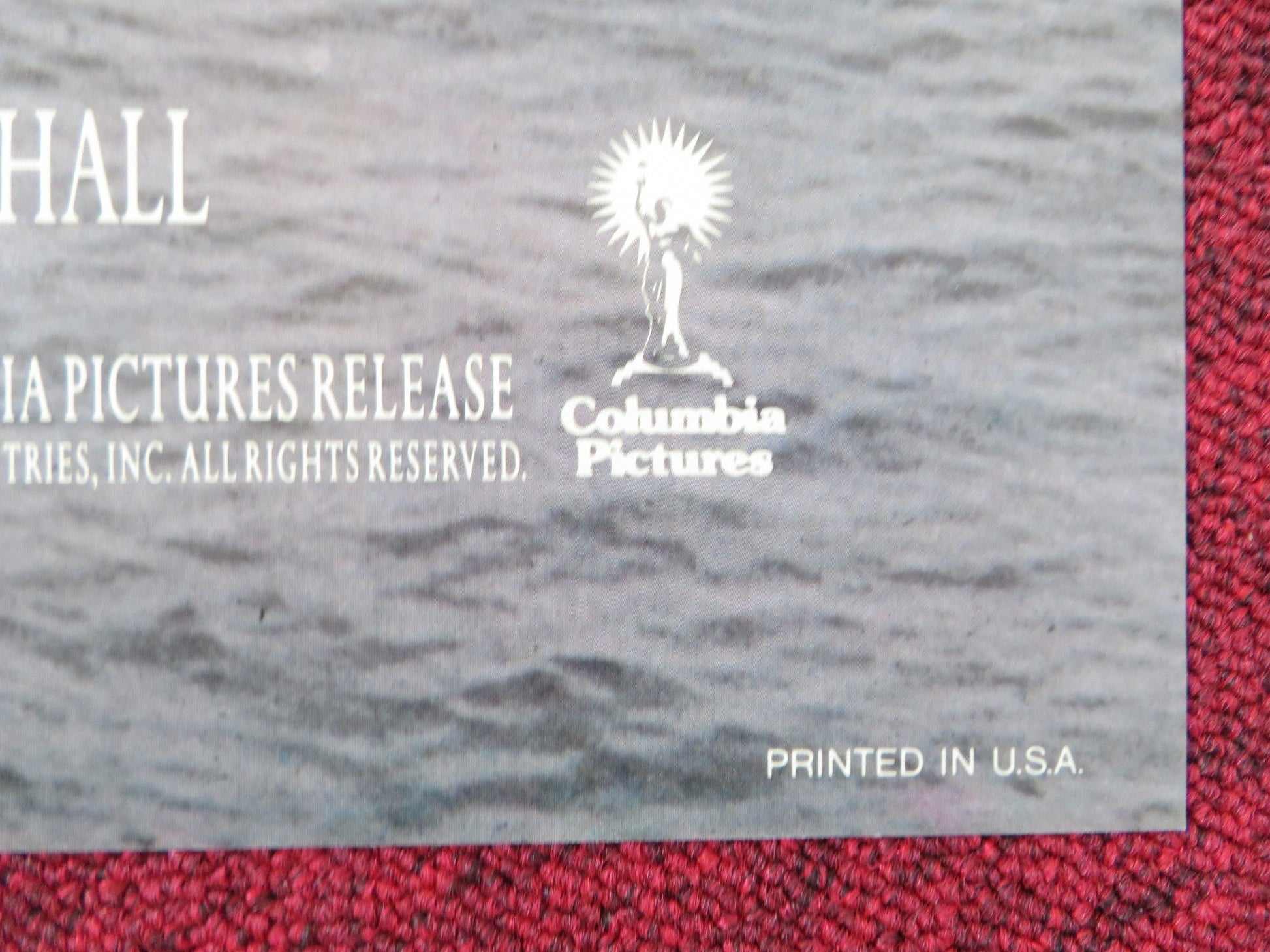 AWAKENINGS - A FOLDED US ONE SHEET POSTER ROBERT DE NIRO ROBIN WILLIAMS 1990 Rendezvous Cinema Movie posters