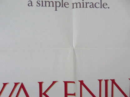 AWAKENINGS - B FOLDED US ONE SHEET POSTER ROBERT DE NIRO ROBIN WILLIAMS 1990 Rendezvous Cinema Movie posters