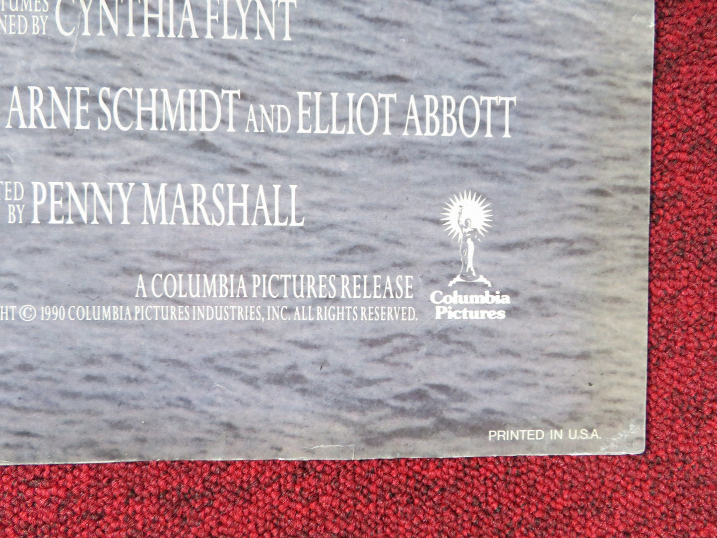 AWAKENINGS - B FOLDED US ONE SHEET POSTER ROBERT DE NIRO ROBIN WILLIAMS 1990 Rendezvous Cinema Movie posters