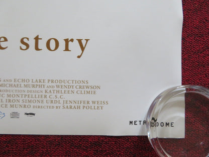 AWAY FROM HER UK QUAD (30"x 40") ROLLED POSTER GORDON PINSENT J. CHRISTIE 2006 Rendezvous Cinema Movie posters