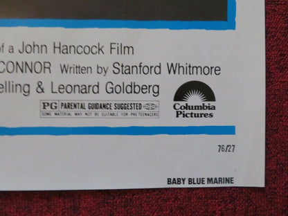 BABY BLUE MARINE STYLE B FOLDED US ONE SHEET POSTER JAN-MICHAEL VINCENT 1976 - Rendezvous Cinema