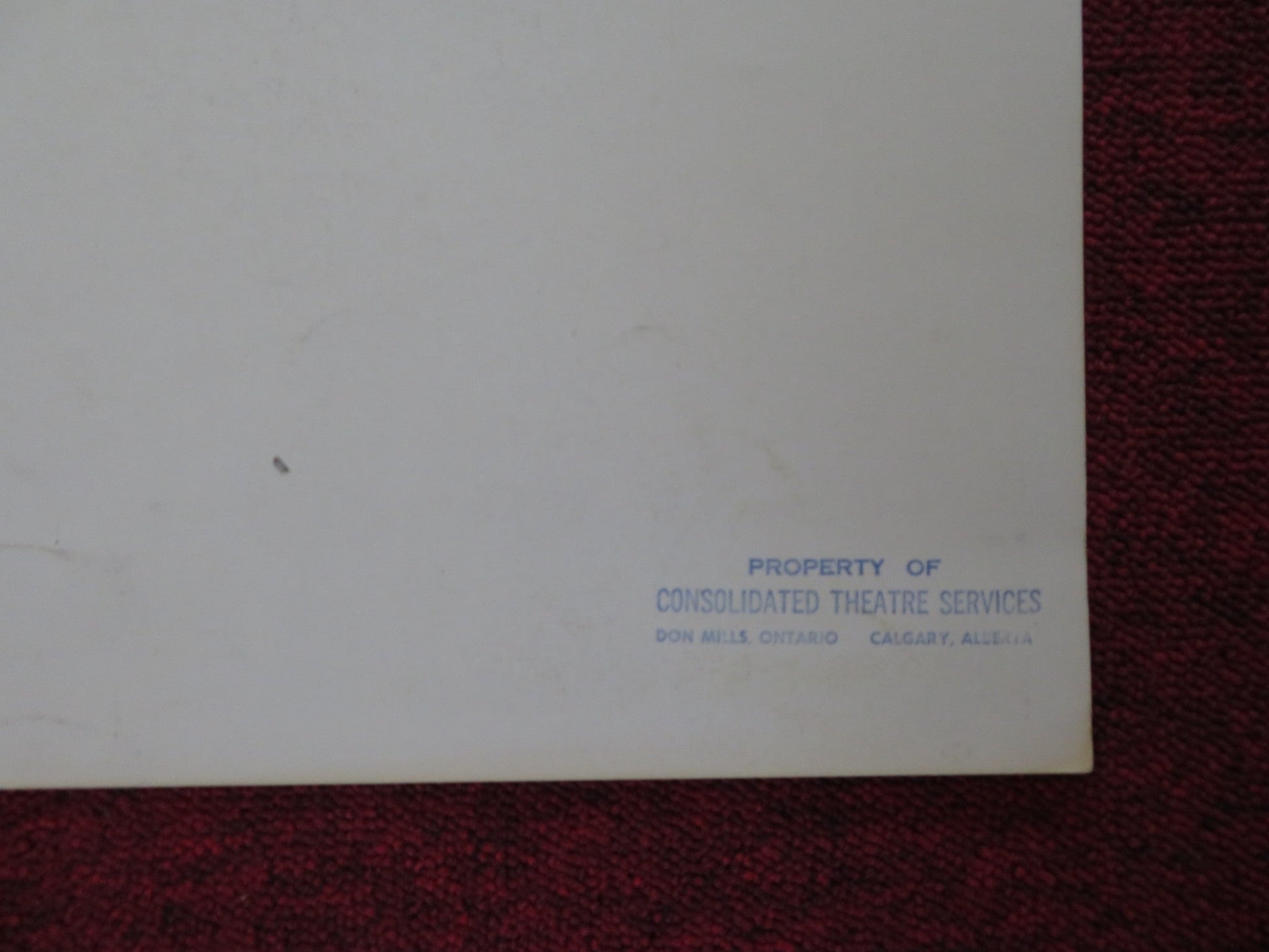 BABY BLUE MARINE US INSERT (14"x 36") POSTER JAN - MICHAEL VINCENT 1976 Rendezvous Cinema Movie posters