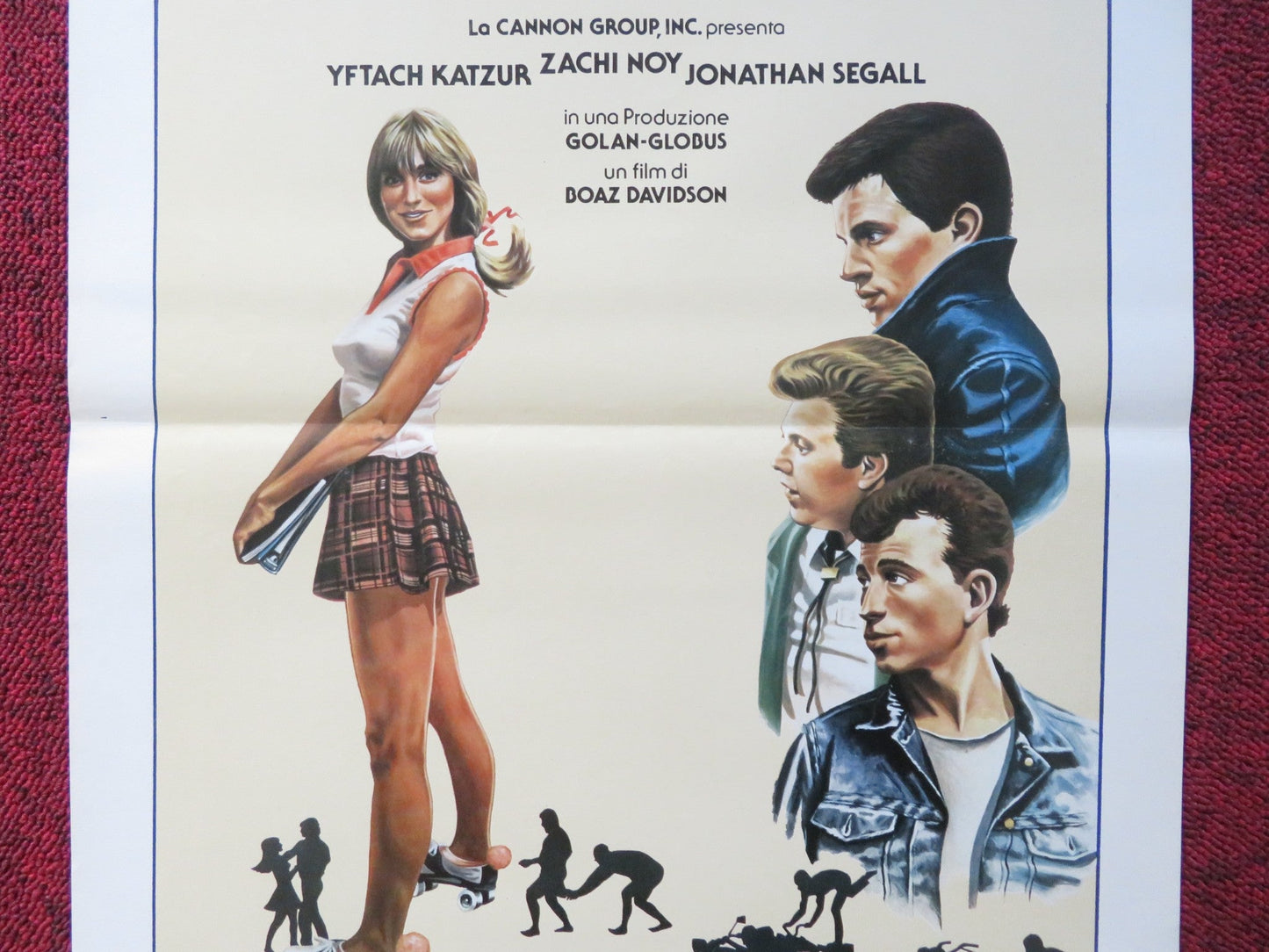 BABY LOVE ITALIAN LOCANDINA POSTER YFTACH KATZUR ZACHI NOY 1984 Rendezvous Cinema Movie posters