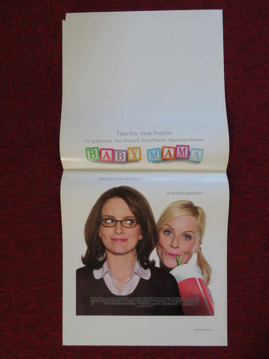 BABY MAMA ITALIAN LOCANDINA (27.5"x13") POSTER TINA FEY AMY POEHLER 2008 Rendezvous Cinema Movie posters