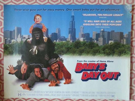 BABY'S DAY OUT QUAD (30"x 40") ROLLED POSTER-A JOHN HUGHES JOE MANTAGNA 1994 - Rendezvous Cinema