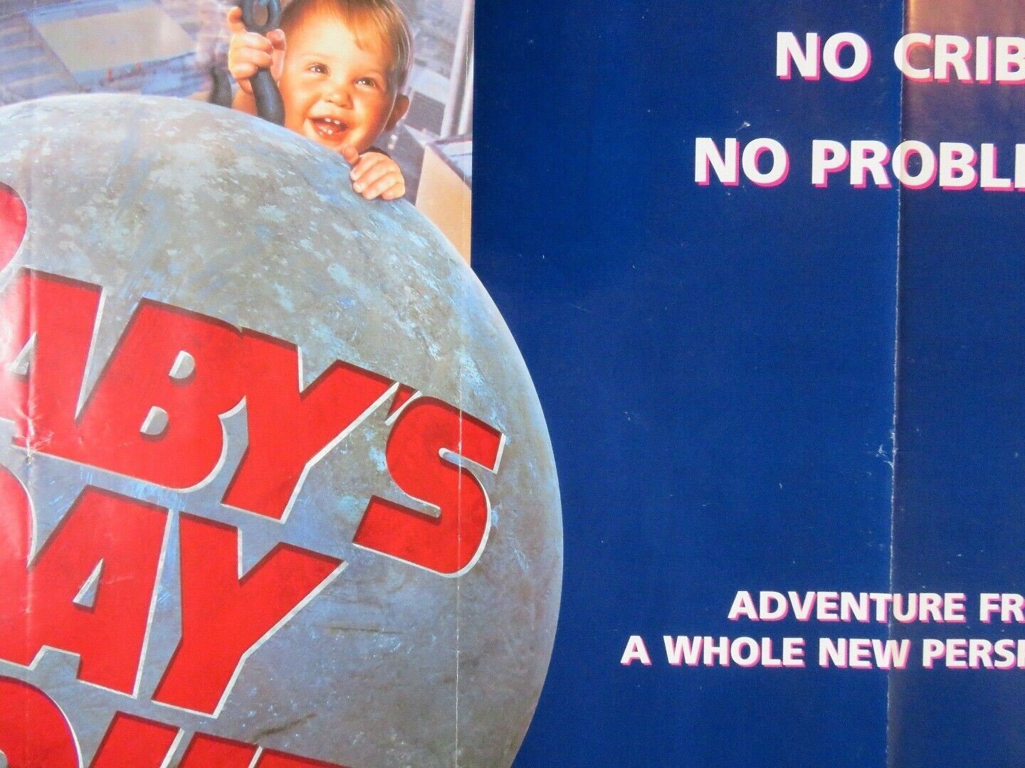 BABY'S DAY OUT QUAD (30"x 40") ROLLED POSTER - B JOHN HUGHES JOE MANTAGNA 1994 Movie posters