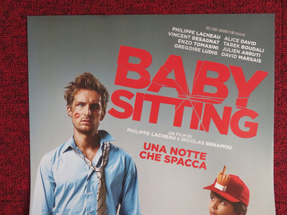 BABYSITTING ITALIAN LOCANDINA POSTER PHILIPPE LACHEAU NICOLAS BENAMOU 2014 Rendezvous Cinema Movie posters