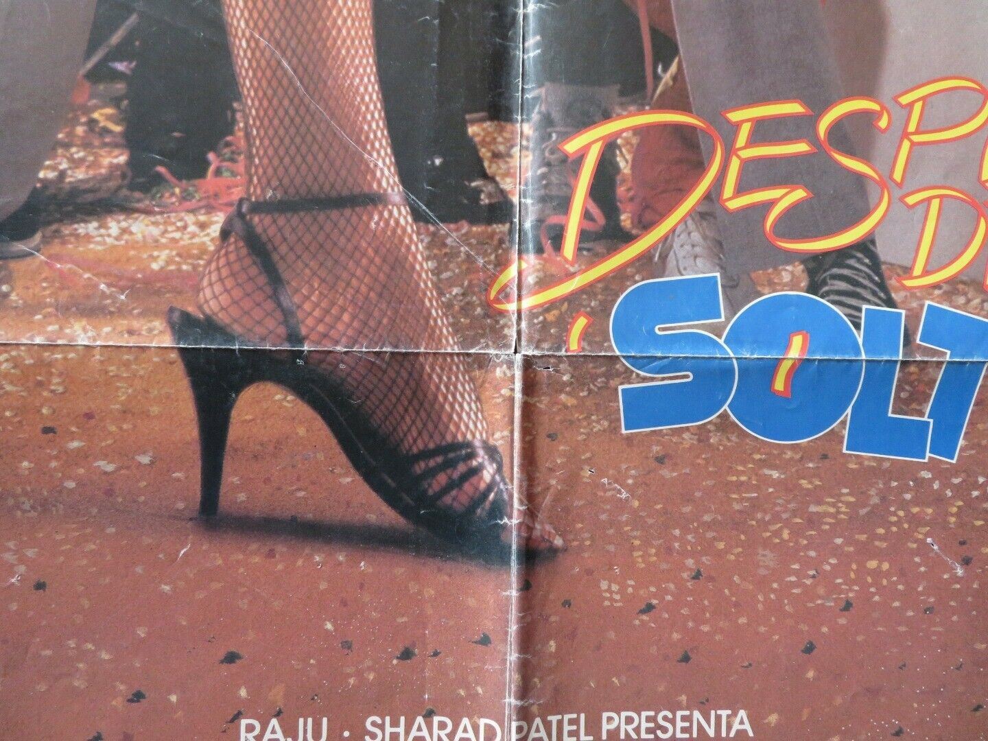 BACHELOR PARTY SPANISH ONE SHEET FOLDED POSTER TOM HANKS TAWNY KITAEN 1984 Movie posters