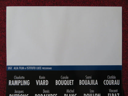 BACIATE CHI VI PARE ITALIAN LOCANDINA (27.5"x13") POSTER C RAMPLING '02 Rendezvous Cinema Movie posters