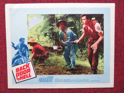 BACK DOOR TO HELL US LOBBY CARD SET JIMMIE RODGERS JACK NICHOLSON 1964 Rendezvous Cinema Movie posters