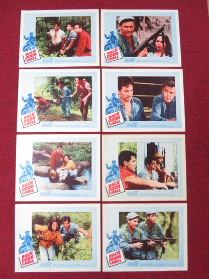 BACK DOOR TO HELL US LOBBY CARD SET JIMMIE RODGERS JACK NICHOLSON 1964 Rendezvous Cinema Movie posters