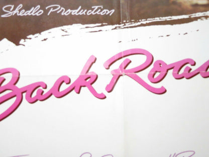 BACK ROADS FOLDED US ONE SHEET POSTER SALLY FIELD TOMMY LEE JONES 1981 Movie posters