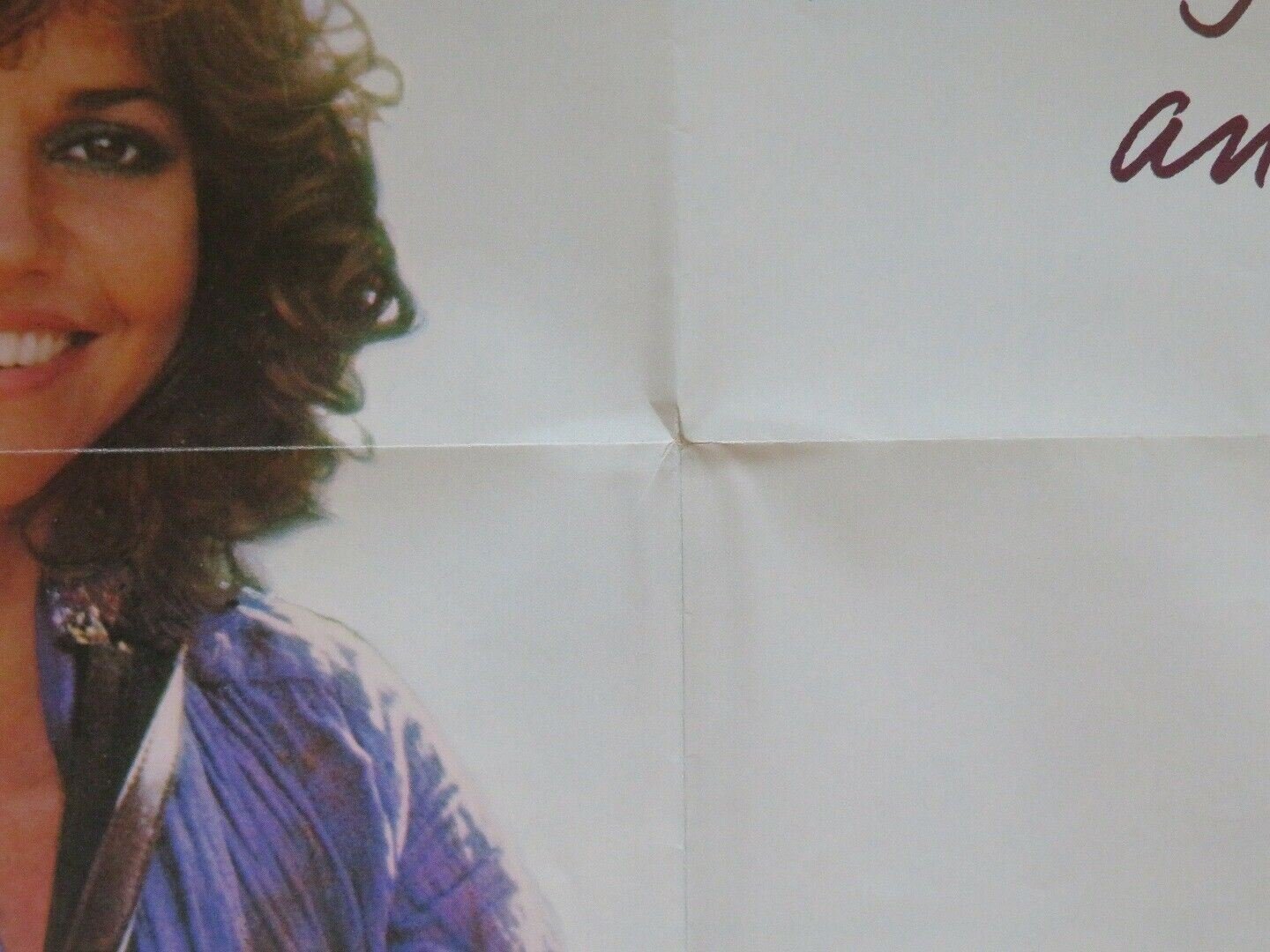 BACK ROADS FOLDED US ONE SHEET POSTER SALLY FIELD TOMMY LEE JONES 1981 Movie posters