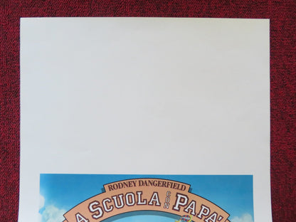 BACK TO SCHOOL ITALIAN LOCANDINA POSTER RODNEY DANGERFIELD SALLY KELLERMAN 1986 Rendezvous Cinema Movie posters