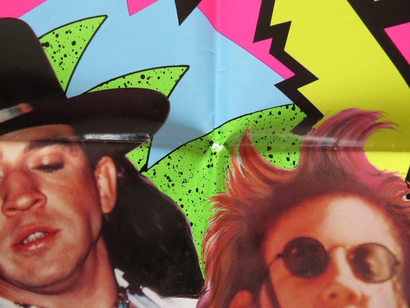 BACK TO THE BEACH FOLDED US ONE SHEET POSTER LORI LOUGHLIN 1987 Rendezvous Cinema Movie posters