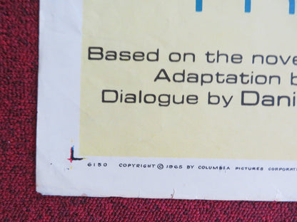 BACKFIRE FOLDED US ONE SHEET POSTER JEAN - PAUL BELMONDO JEAN SEBERG 1965 Rendezvous Cinema Movie posters