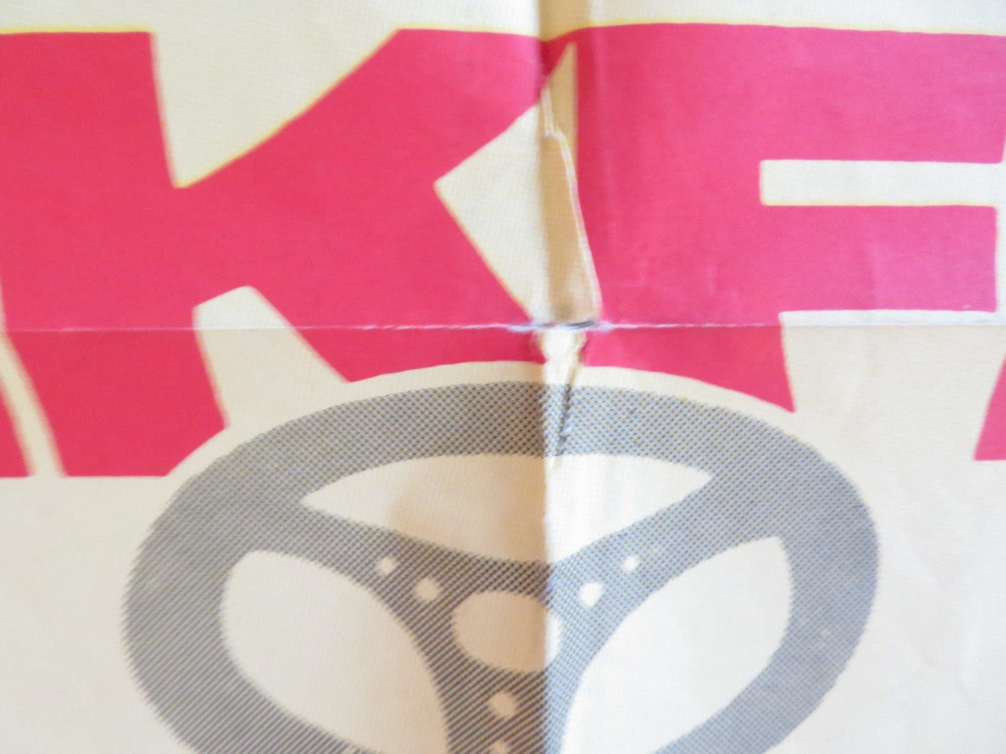 BACKFIRE FOLDED US ONE SHEET POSTER JEAN - PAUL BELMONDO JEAN SEBERG 1965 Rendezvous Cinema Movie posters