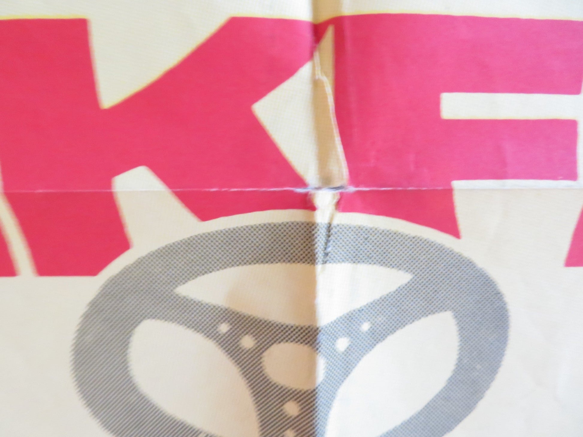 BACKFIRE FOLDED US ONE SHEET POSTER JEAN - PAUL BELMONDO JEAN SEBERG 1965 Rendezvous Cinema Movie posters