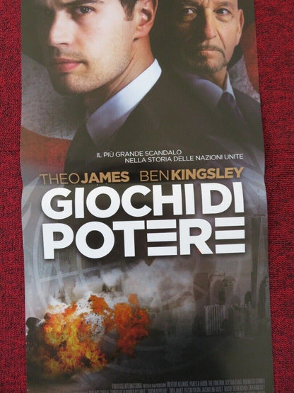 BACKSTABBING FOR BEGINNERS ITALIAN LOCANDINA (26.5"x12.5") POSTER T JAMES 2018 Rendezvous Cinema Movie posters