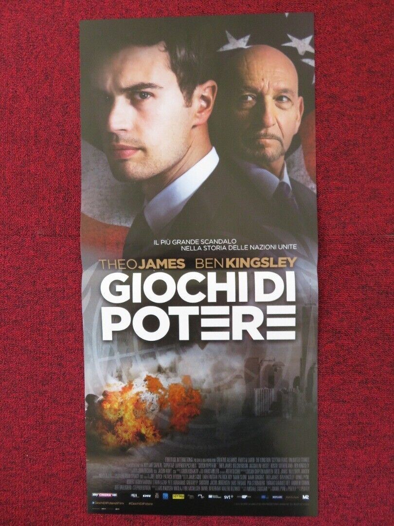 BACKSTABBING FOR BEGINNERS ITALIAN LOCANDINA (26.5"x12.5") POSTER T JAMES 2018 Rendezvous Cinema Movie posters