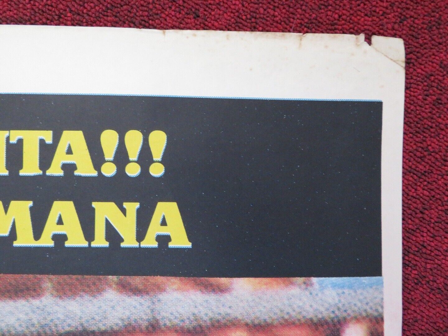 BACKSTREET DREAMS ARGENTINA ONE SHEET POSTER BROOKE SHIELDS JASON O'MALLEY 1990 - Rendezvous Cinema