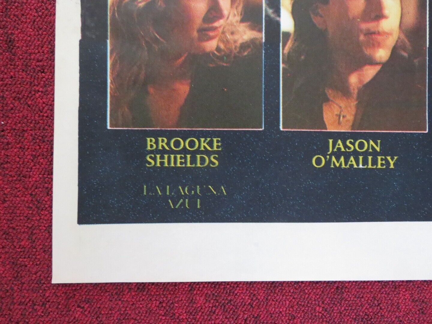 BACKSTREET DREAMS ARGENTINA ONE SHEET POSTER BROOKE SHIELDS JASON O'MALLEY 1990 - Rendezvous Cinema