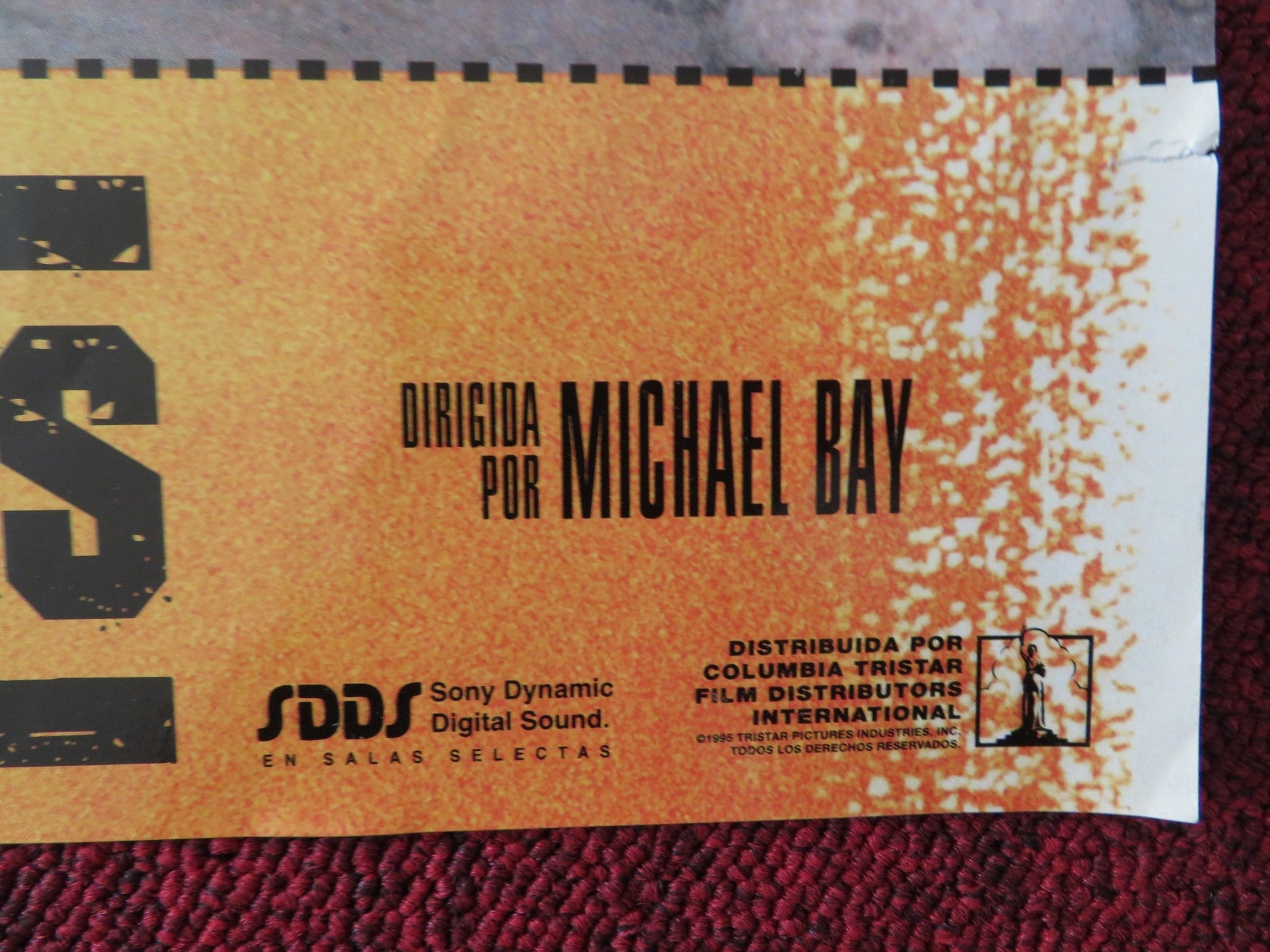 BAD BOYS - A SPANISH POSTER WILL SMITH MARTIN LAWRENCE 1995 Rendezvous Cinema Movie posters