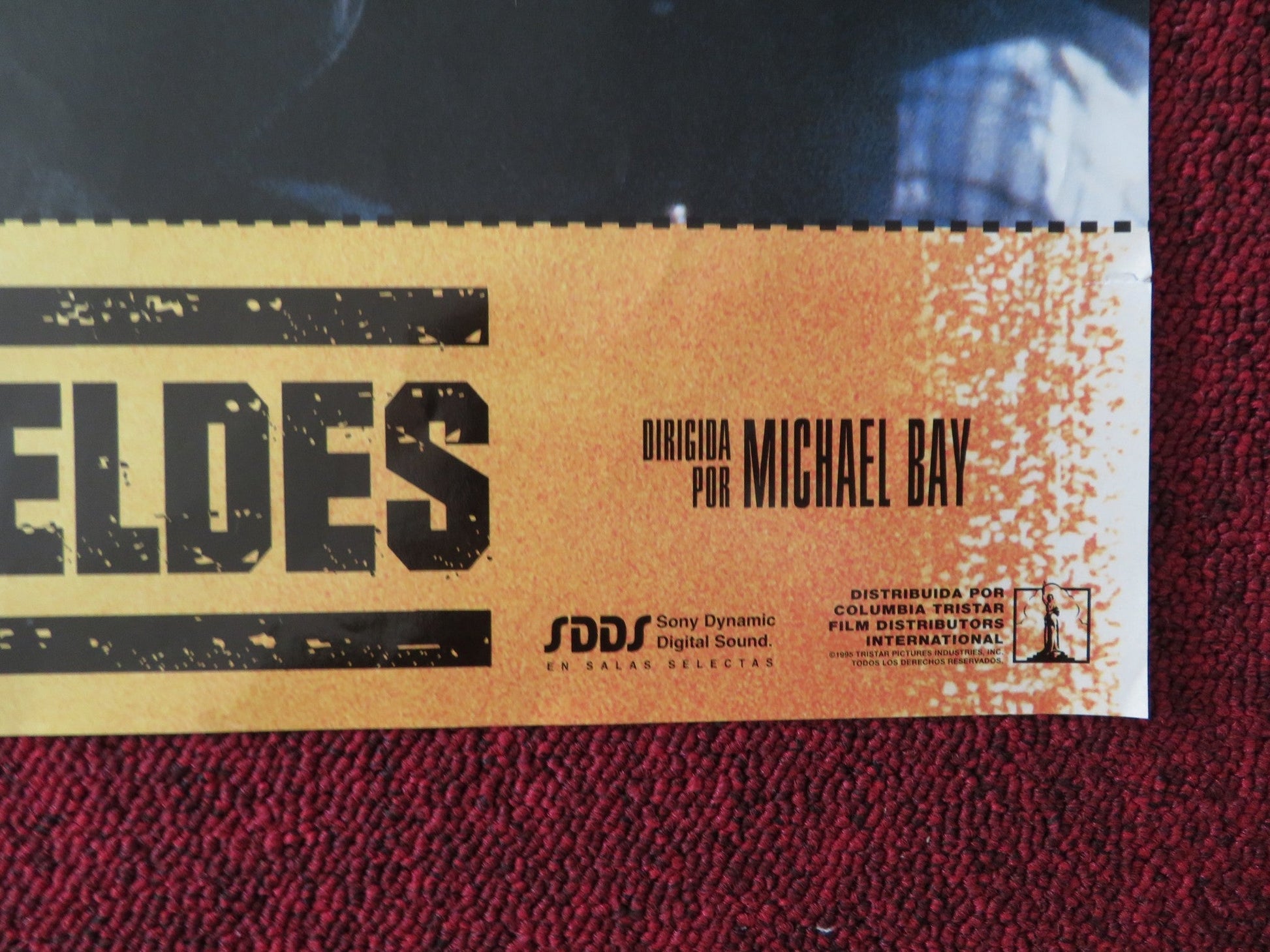 BAD BOYS - B SPANISH POSTER WILL SMITH MARTIN LAWRENCE 1995 Rendezvous Cinema Movie posters