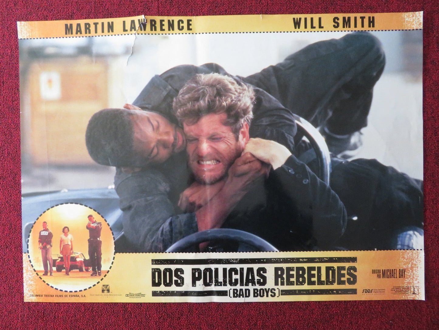 BAD BOYS - B SPANISH POSTER WILL SMITH MARTIN LAWRENCE 1995 Rendezvous Cinema Movie posters