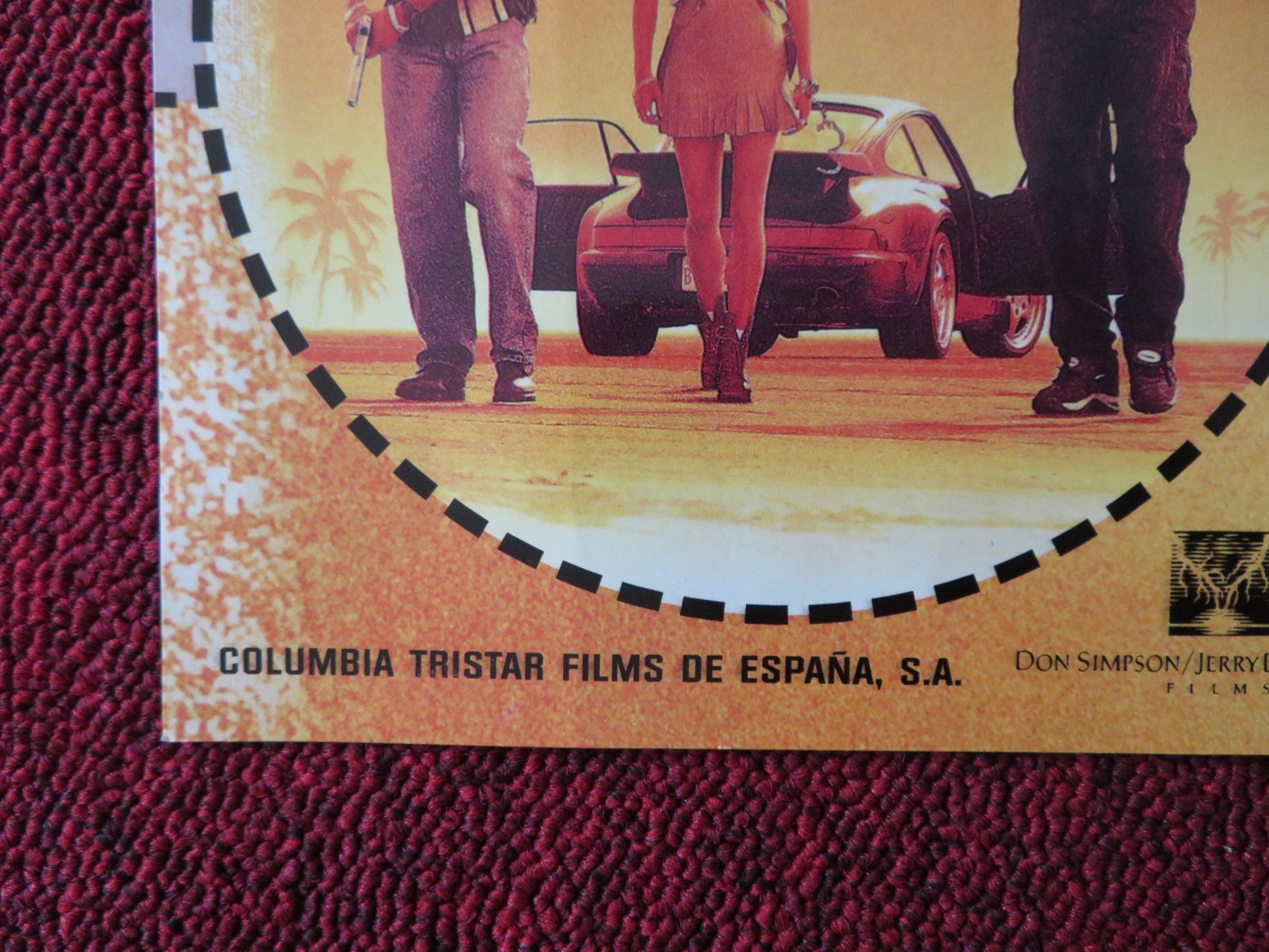 BAD BOYS - C SPANISH POSTER WILL SMITH MARTIN LAWRENCE 1995 Rendezvous Cinema Movie posters