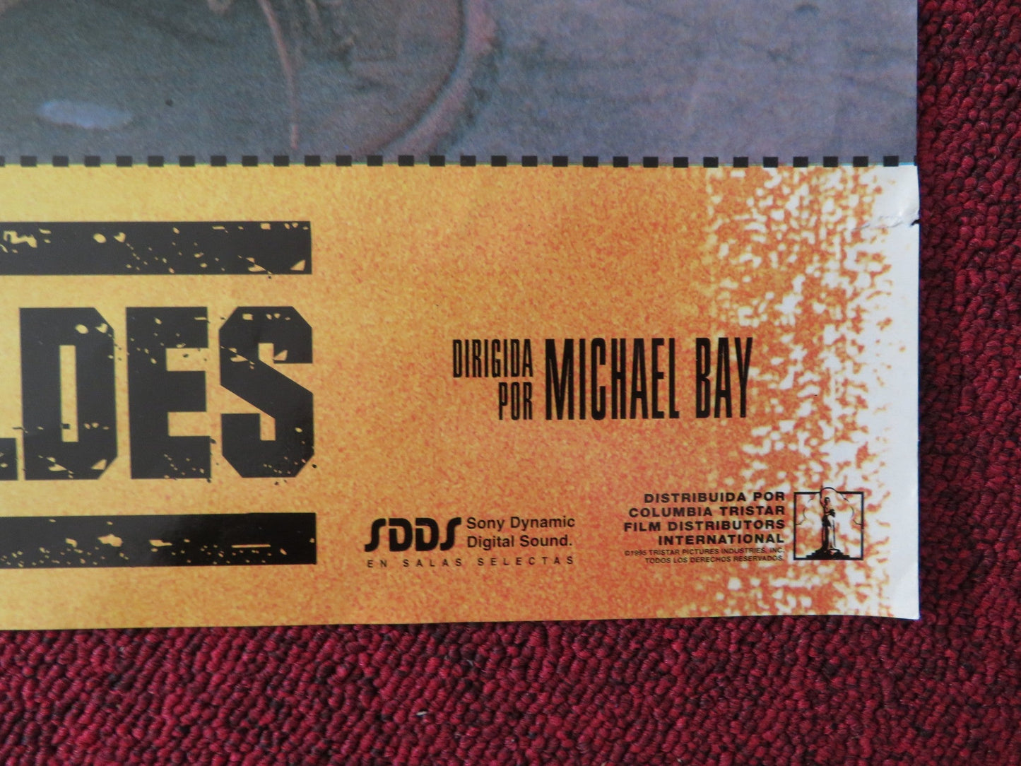 BAD BOYS - D SPANISH POSTER WILL SMITH MARTIN LAWRENCE 1995 Rendezvous Cinema Movie posters