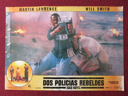 BAD BOYS - D SPANISH POSTER WILL SMITH MARTIN LAWRENCE 1995 Rendezvous Cinema Movie posters